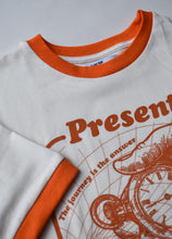 Load image into Gallery viewer, Present Nostalgia Ringer Tee
